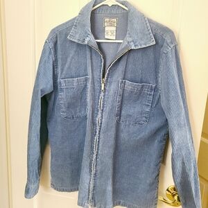 DCC Jeanswear Corduroy Zip Up Shirt Jacket